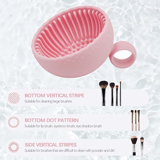 đ LuxeBlend⢠Makeup Brush Cleaner Cup