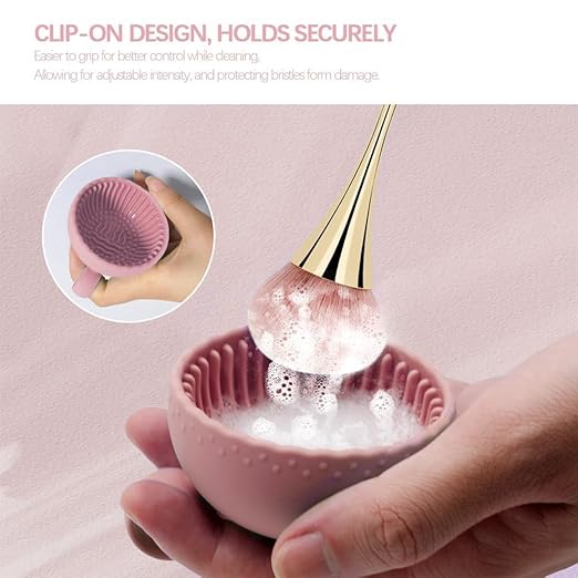 đ LuxeBlend⢠Makeup Brush Cleaner Cup